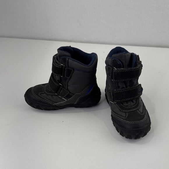 Geox Kids' Charcoal and Black Winter Boots Boots - Picture 5 of 11
